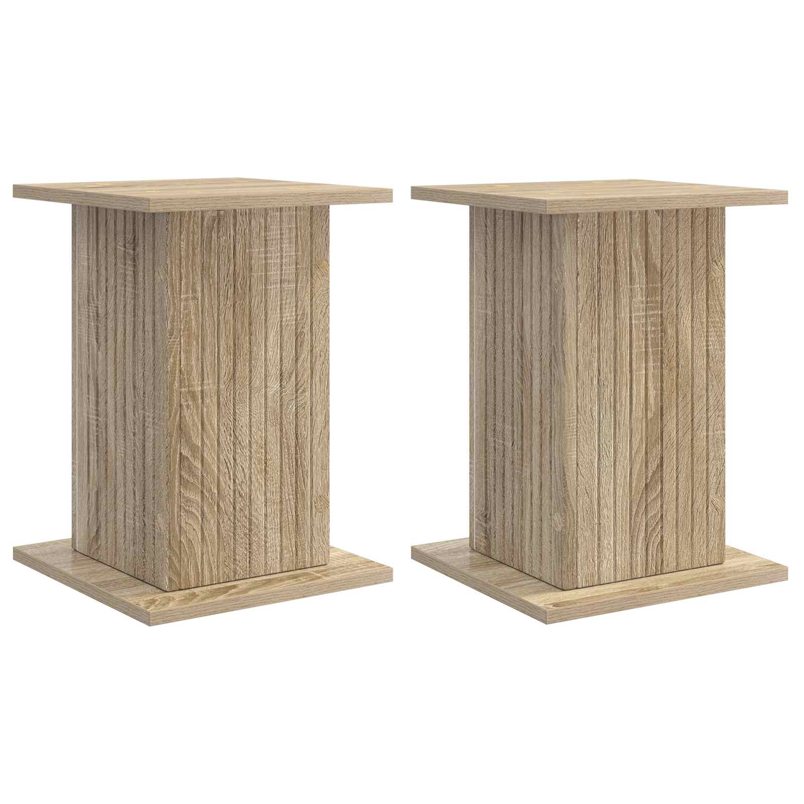 Βάση φυτών 2 pcs Sonoma Δρυς 30,5 x 30 x 43 εκ - Pakobazaar
