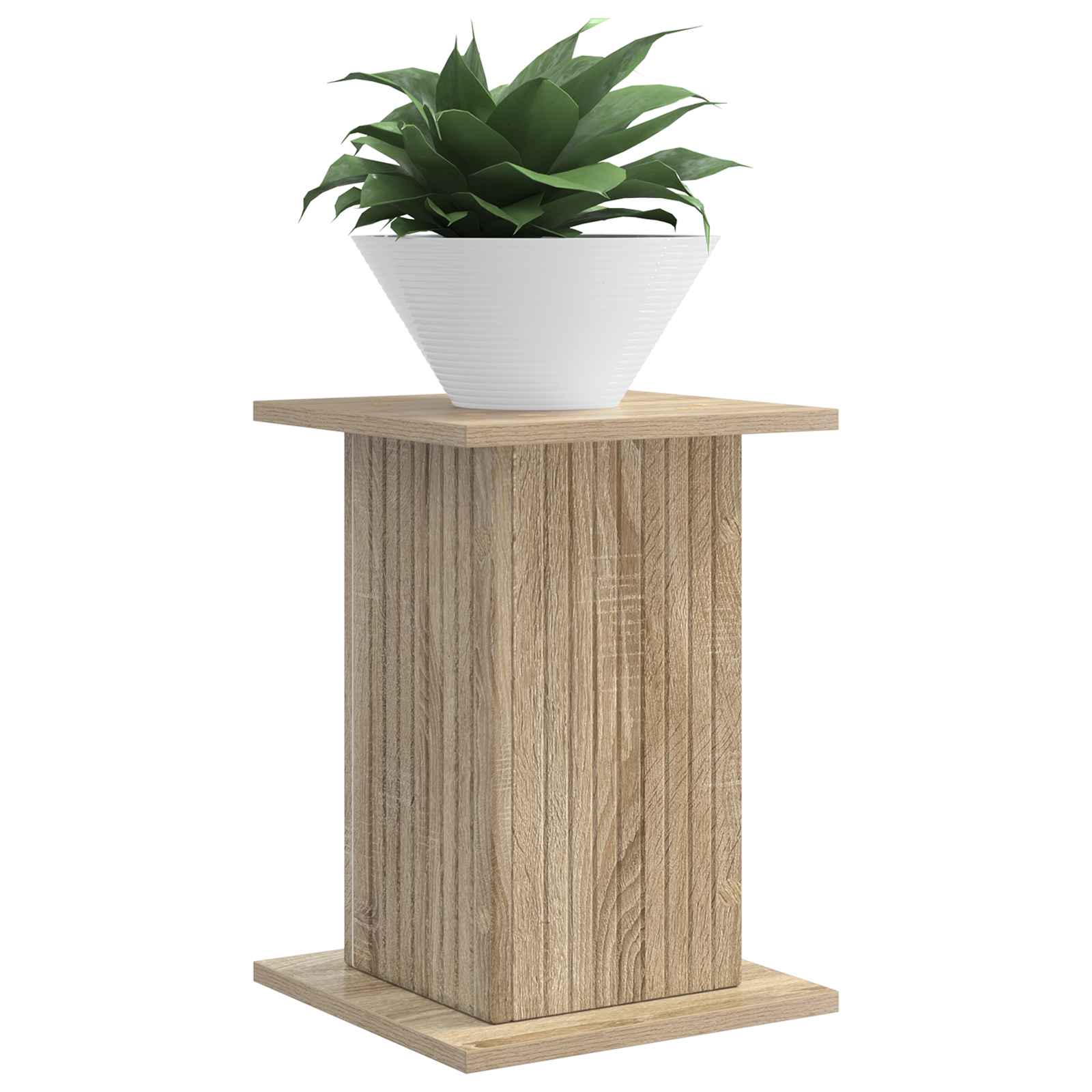 Βάση φυτών 2 pcs Sonoma Δρυς 30,5 x 30 x 43 εκ - Pakobazaar