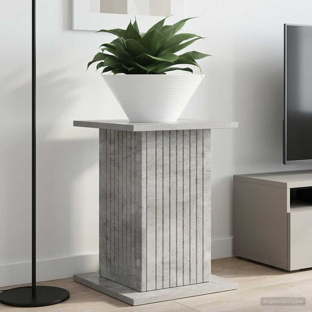 Βάση φυτών 2 pcs Γκρι Σκυροδέματος 30,5 x 30 x 43 εκ - Pakobazaar