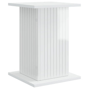 Βάση φυτών 2 pcs Γυαλιστερό Λευκό 30,5 x 30 x 43 εκ - Pakobazaar