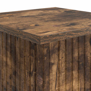 Βάση φυτών 2 pcs Καπνισμένο Ξύλο Δρυός 30,5 x 30 x 43 εκ - Pakobazaar