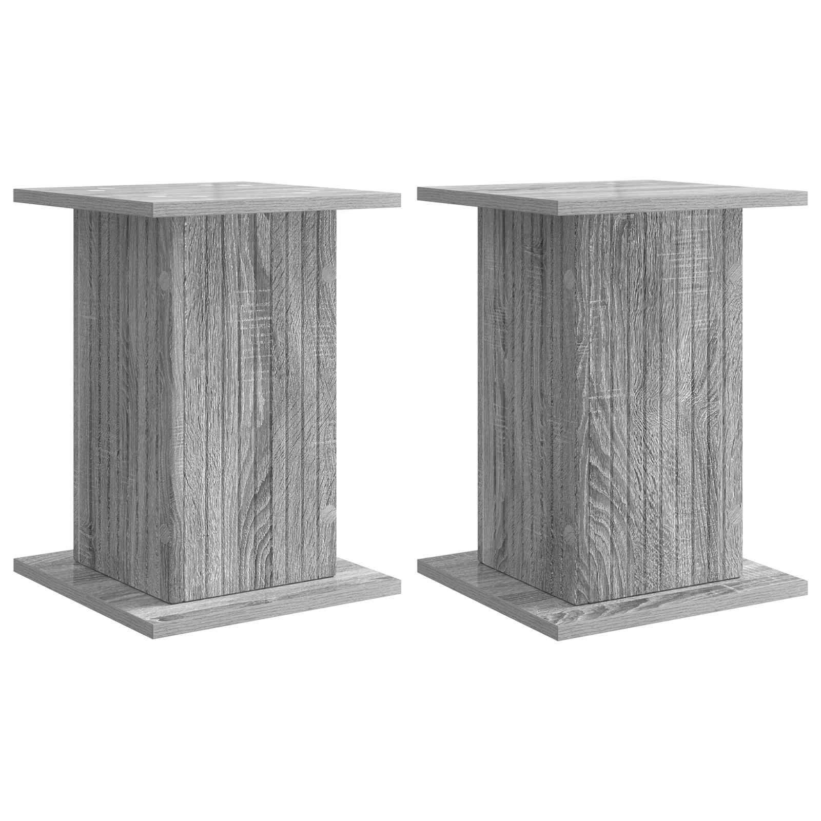 Βάση φυτών 2 pcs Γκρι Sonoma 30,5 x 30 x 43 εκ - Pakobazaar