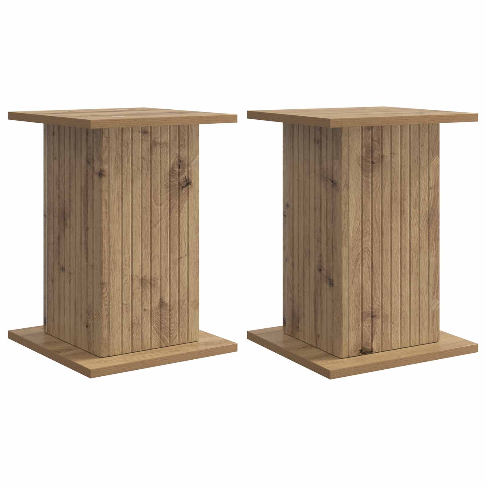 Βάση φυτών 2 pcs Artisan Δρυς 30,5 x 30 x 43 εκ - Pakobazaar