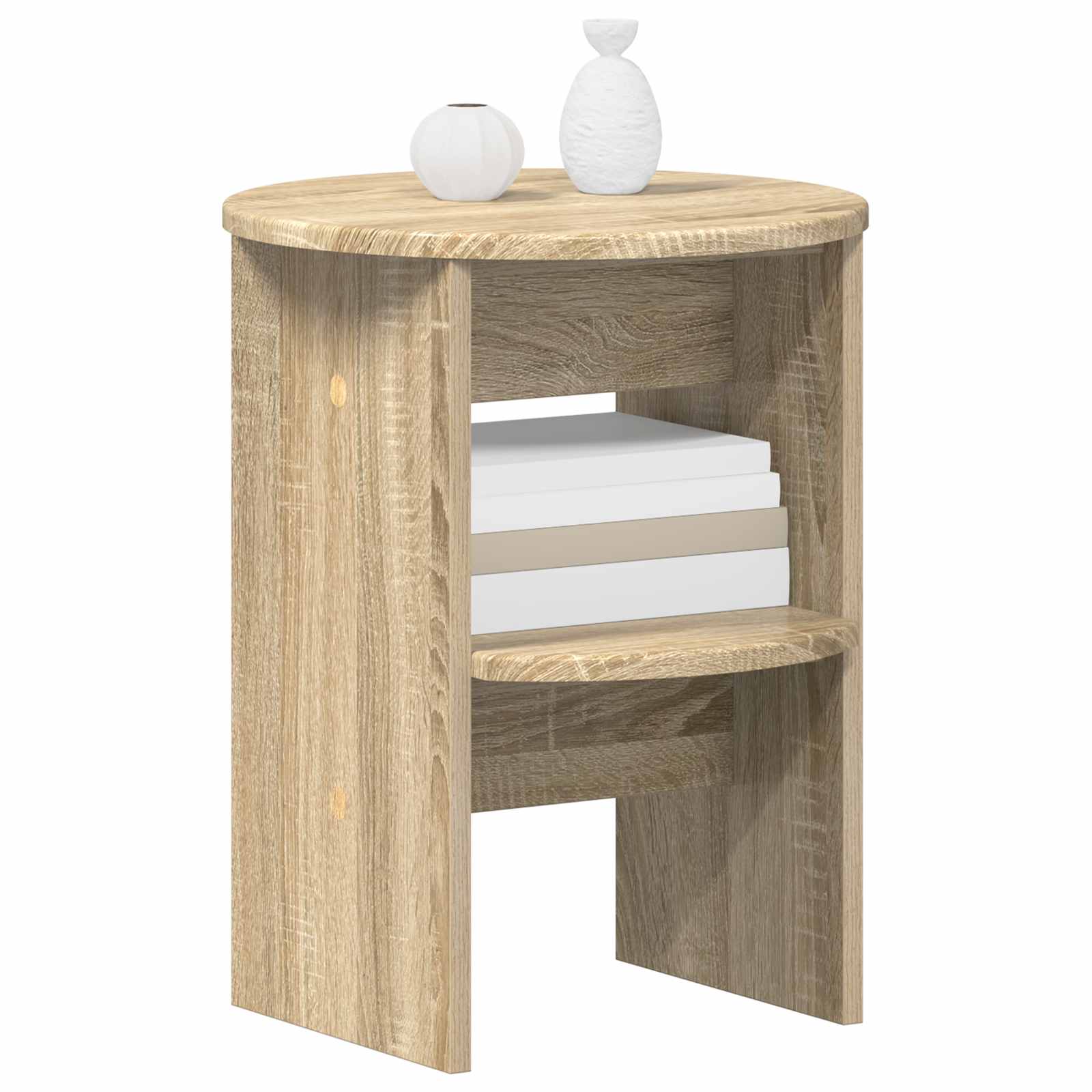 Βοηθητικό ντουλάπι 2 pcs Δρύς Sonoma Ø40 x 50 εκ - Pakobazaar