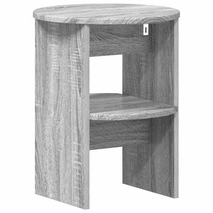 Βοηθητικό ντουλάπι 2 pcs Γκρι Σονομά Ø40 x 50 εκ - Pakobazaar