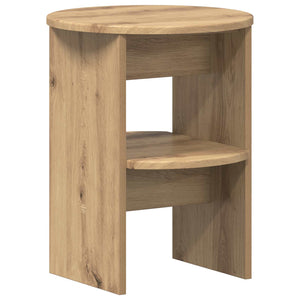 Βοηθητικό ντουλάπι 2 pcs Τεχνίτικη Δρυς Ø40 x 50 εκ - Pakobazaar
