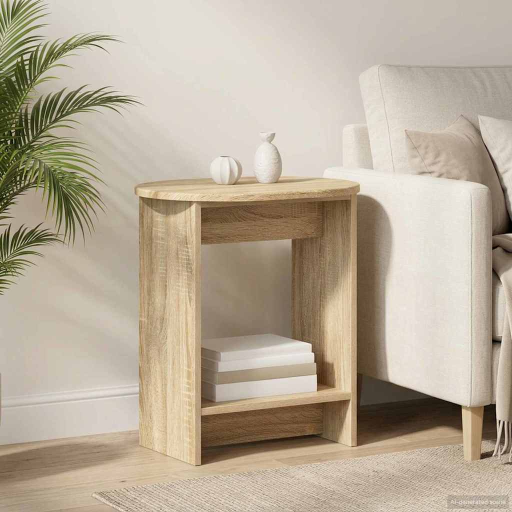 Τραπεζάκι Πλευράς Sonoma Δρυς 50 x 39,5 x 55 εκ - Pakobazaar