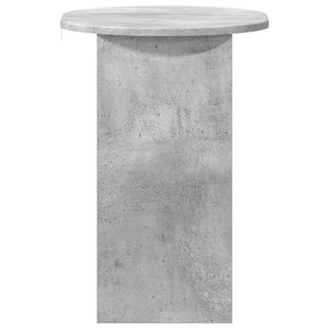 Τραπεζάκι Πλευράς Γκρι Σκυροδέματος 50 x 39,5 x 55 εκ - Pakobazaar