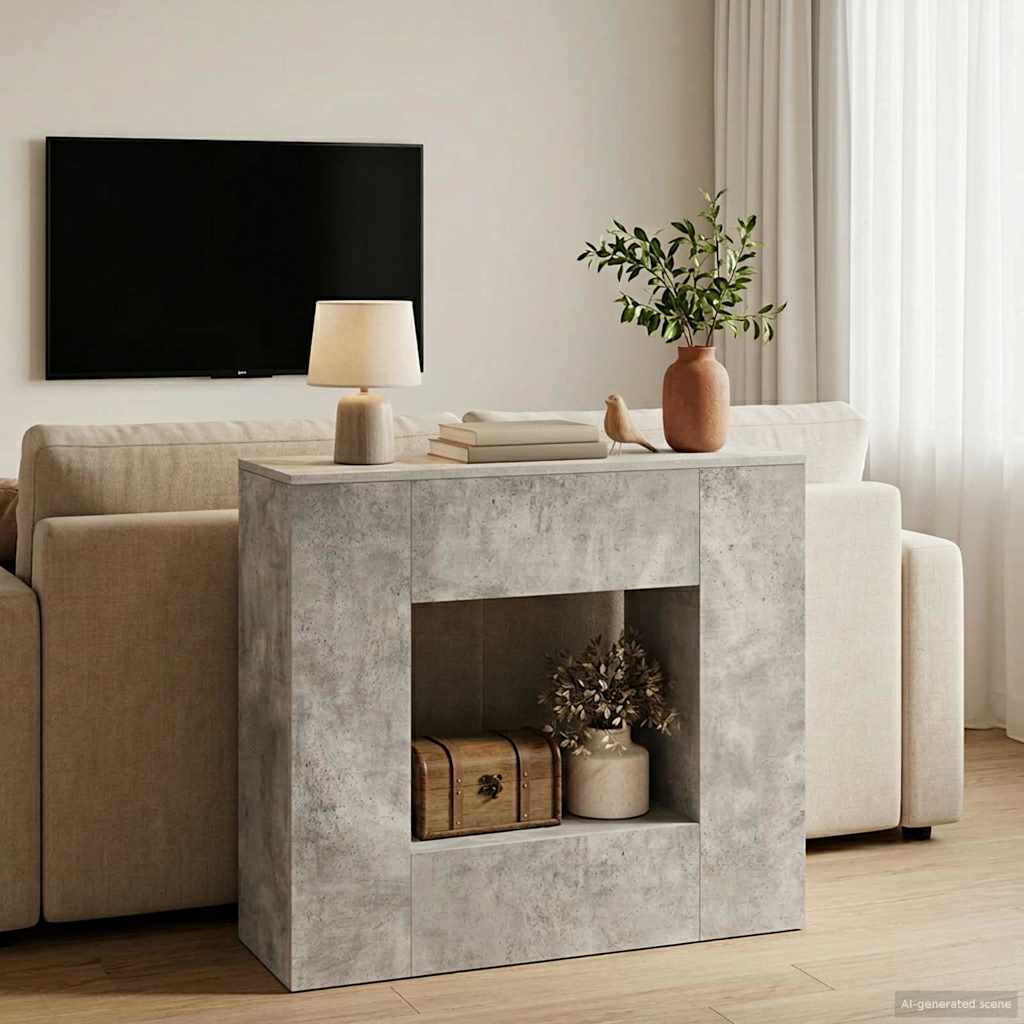 Σκυρόχρωμο Γκρι 82 x 29 x 74 εκ. - Pakobazaar