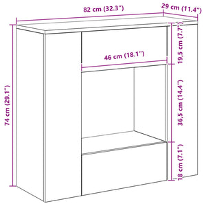 82 x 29 x 74 εκ. - Pakobazaar