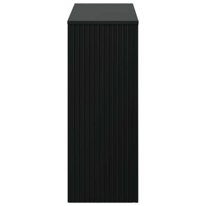 Τραπέζι κονσόλας Ριγέ Μαύρο 101 x 29 x 74 εκ. - Pakobazaar