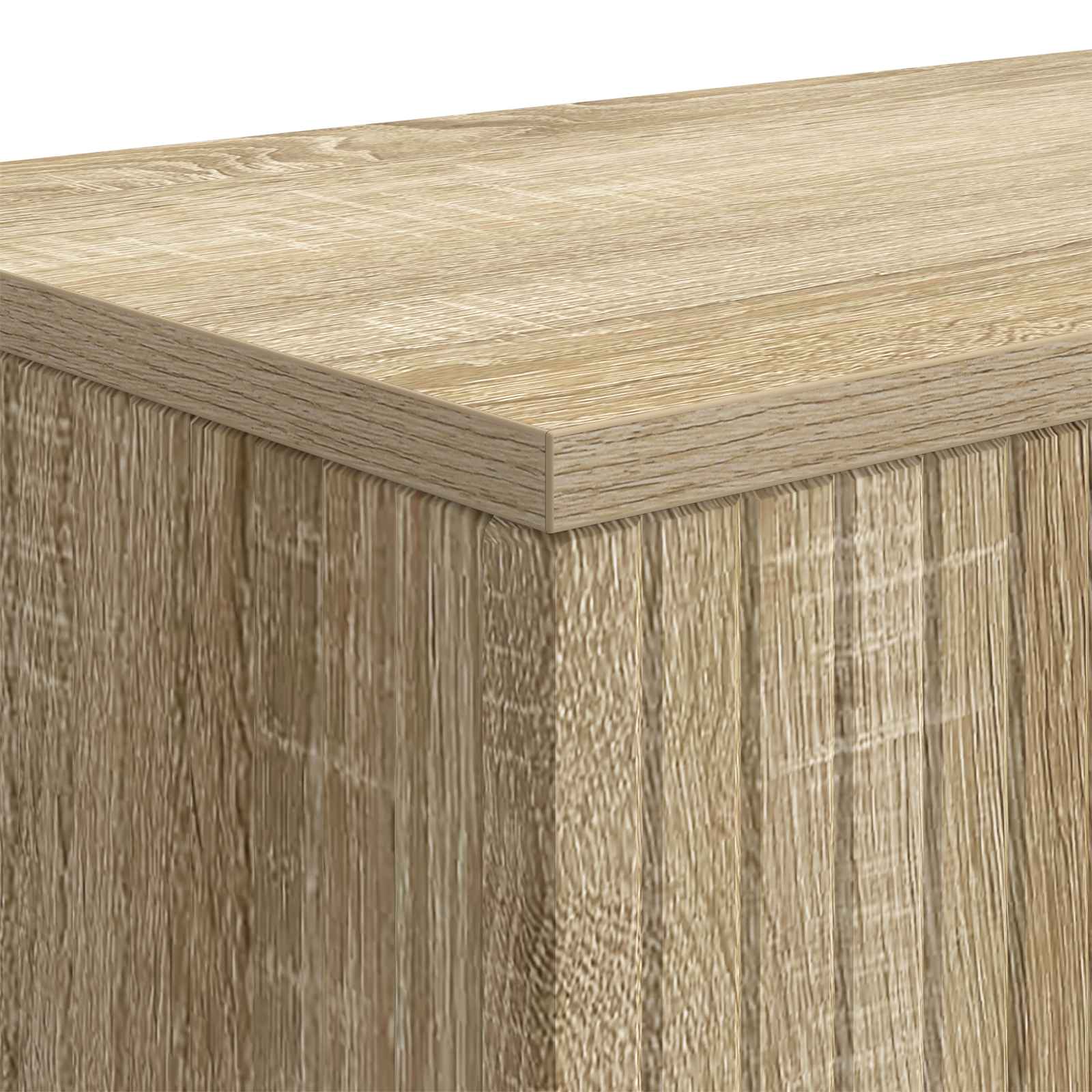 Τραπέζι κονσόλας Ριγέ Δρύς Sonoma 101 x 29 x 74 εκ. - Pakobazaar