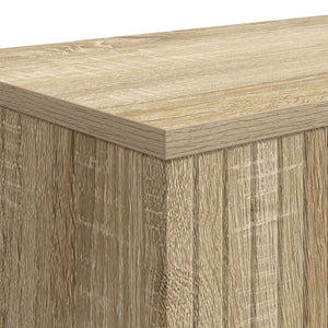 Τραπέζι κονσόλας Ριγέ Δρύς Sonoma 101 x 29 x 74 εκ. - Pakobazaar