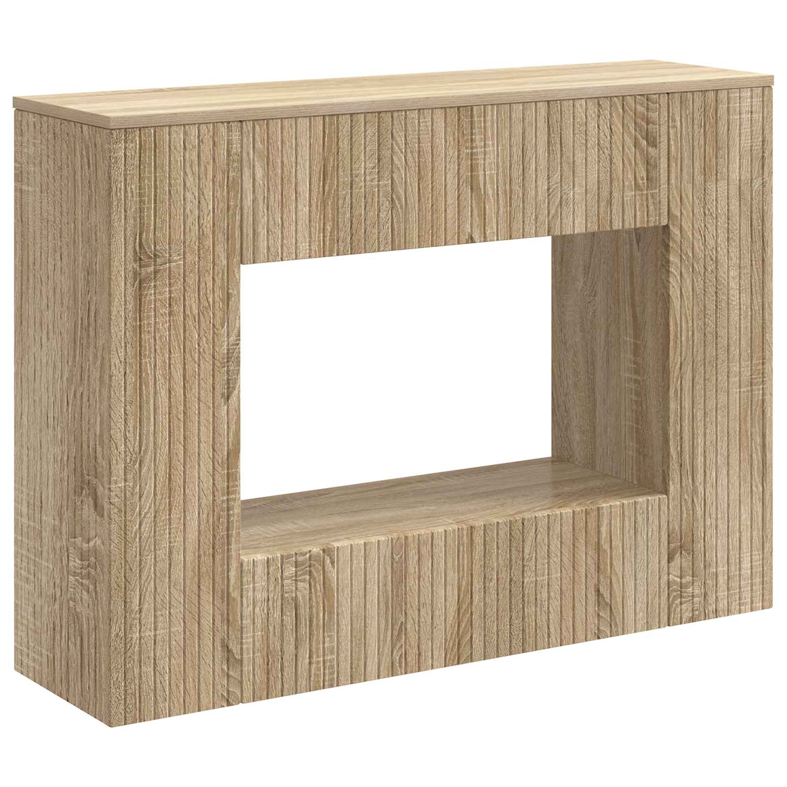 Τραπέζι κονσόλας Ριγέ Δρύς Sonoma 101 x 29 x 74 εκ. - Pakobazaar