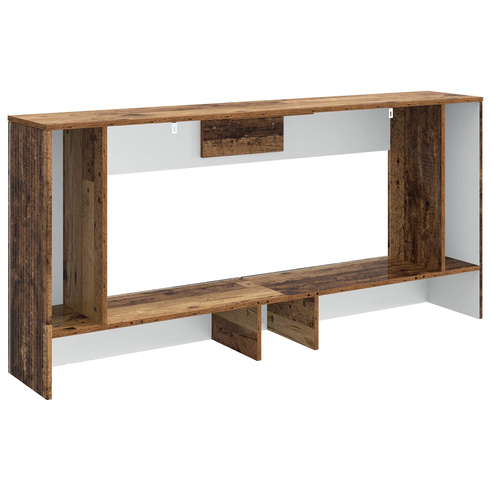 Τραπέζι κονσόλας Ριγέ Παλιό ξύλο 155 x 29 x 74 εκ. - Pakobazaar