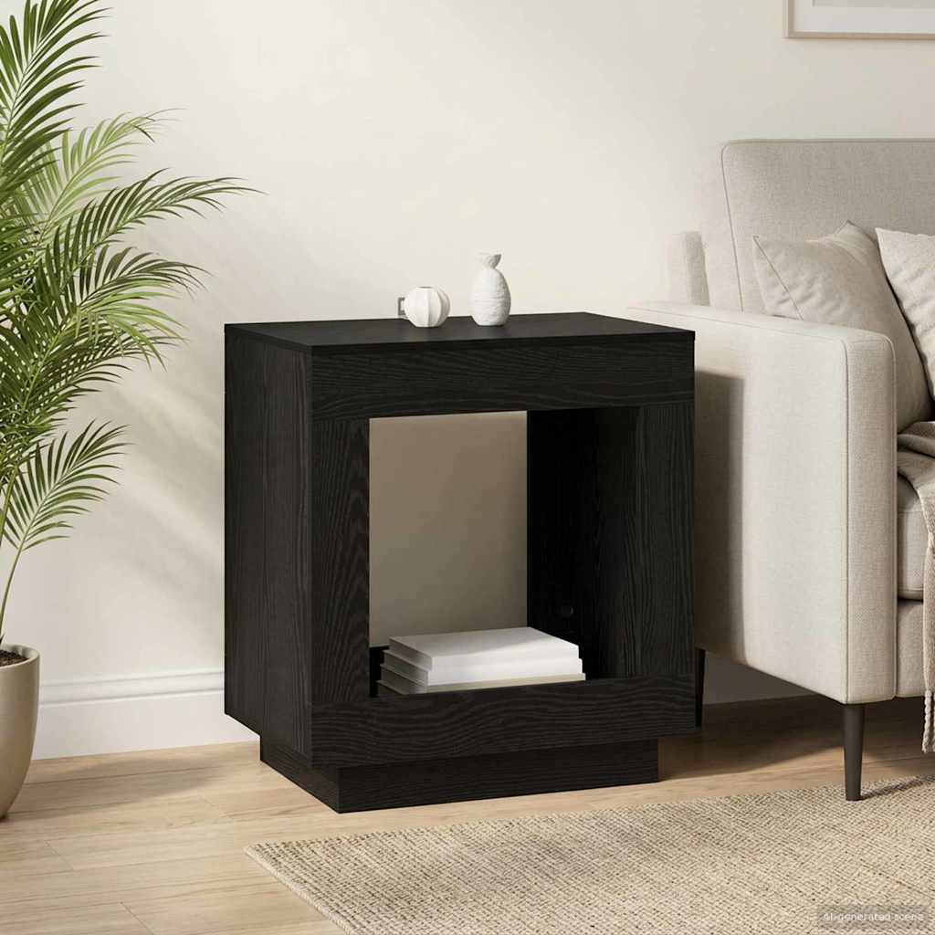 Τραπεζάκι Πλευράς Μαύρη Δρυς 60 x 40 x 65 εκ. - Pakobazaar