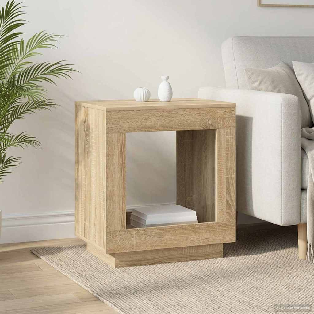 Τραπεζάκι Πλευράς Sonoma Δρυς 60 x 40 x 65 εκ. - Pakobazaar