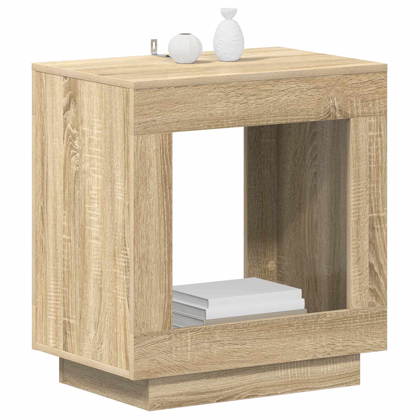 Τραπεζάκι Πλευράς Sonoma Δρυς 60 x 40 x 65 εκ. - Pakobazaar