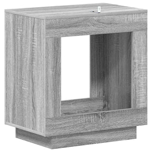 Τραπεζάκι Πλευράς Γκρι Sonoma 60 x 40 x 65 εκ. - Pakobazaar