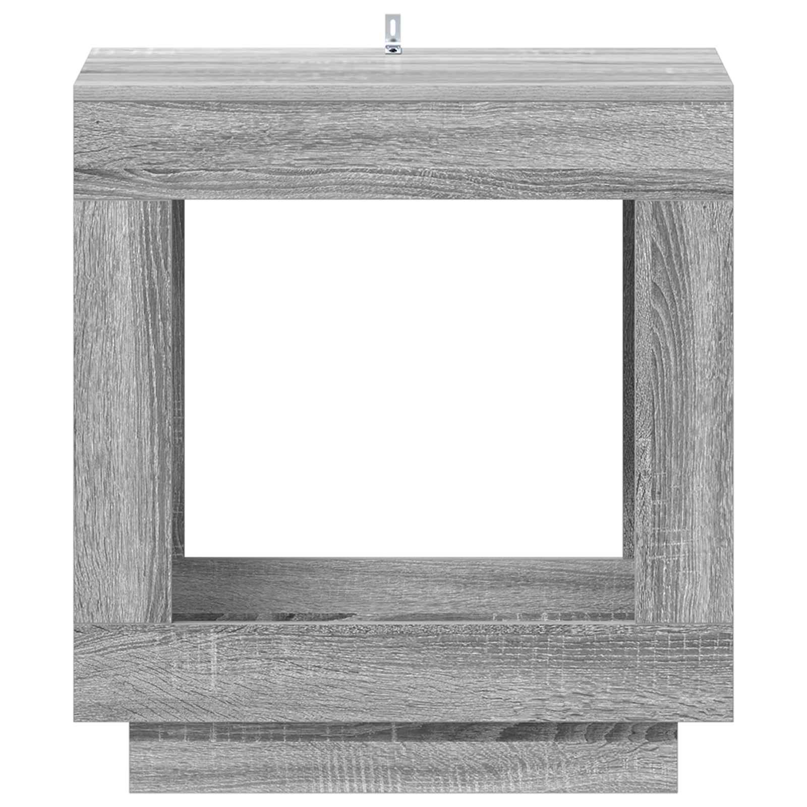Τραπεζάκι Πλευράς Γκρι Sonoma 60 x 40 x 65 εκ. - Pakobazaar
