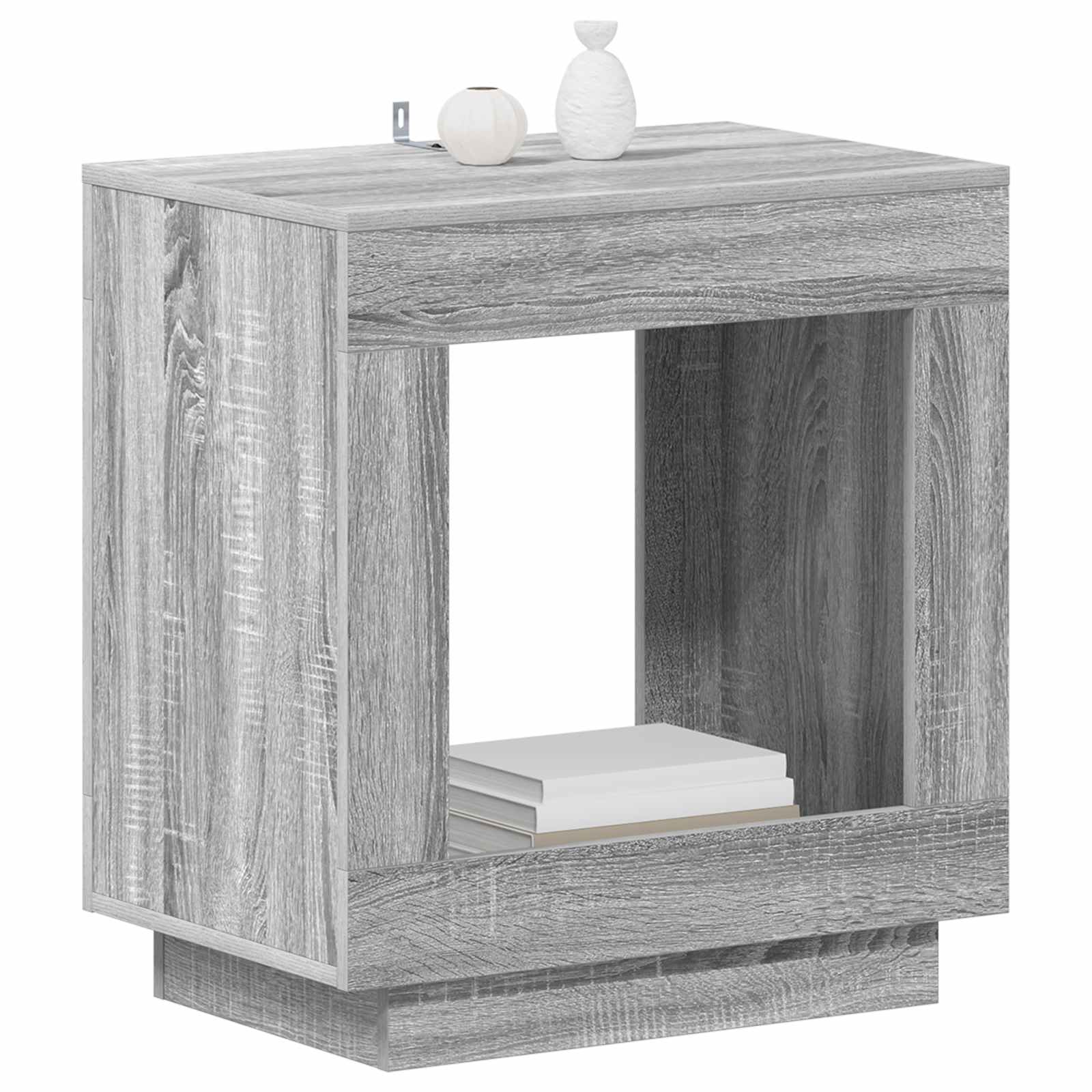 Τραπεζάκι Πλευράς Γκρι Sonoma 60 x 40 x 65 εκ. - Pakobazaar