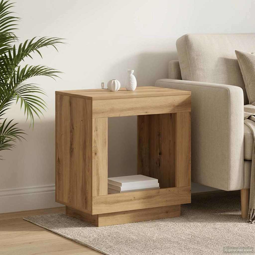 Τραπεζάκι Πλευράς Artisan Δρυς 60 x 40 x 65 εκ. - Pakobazaar