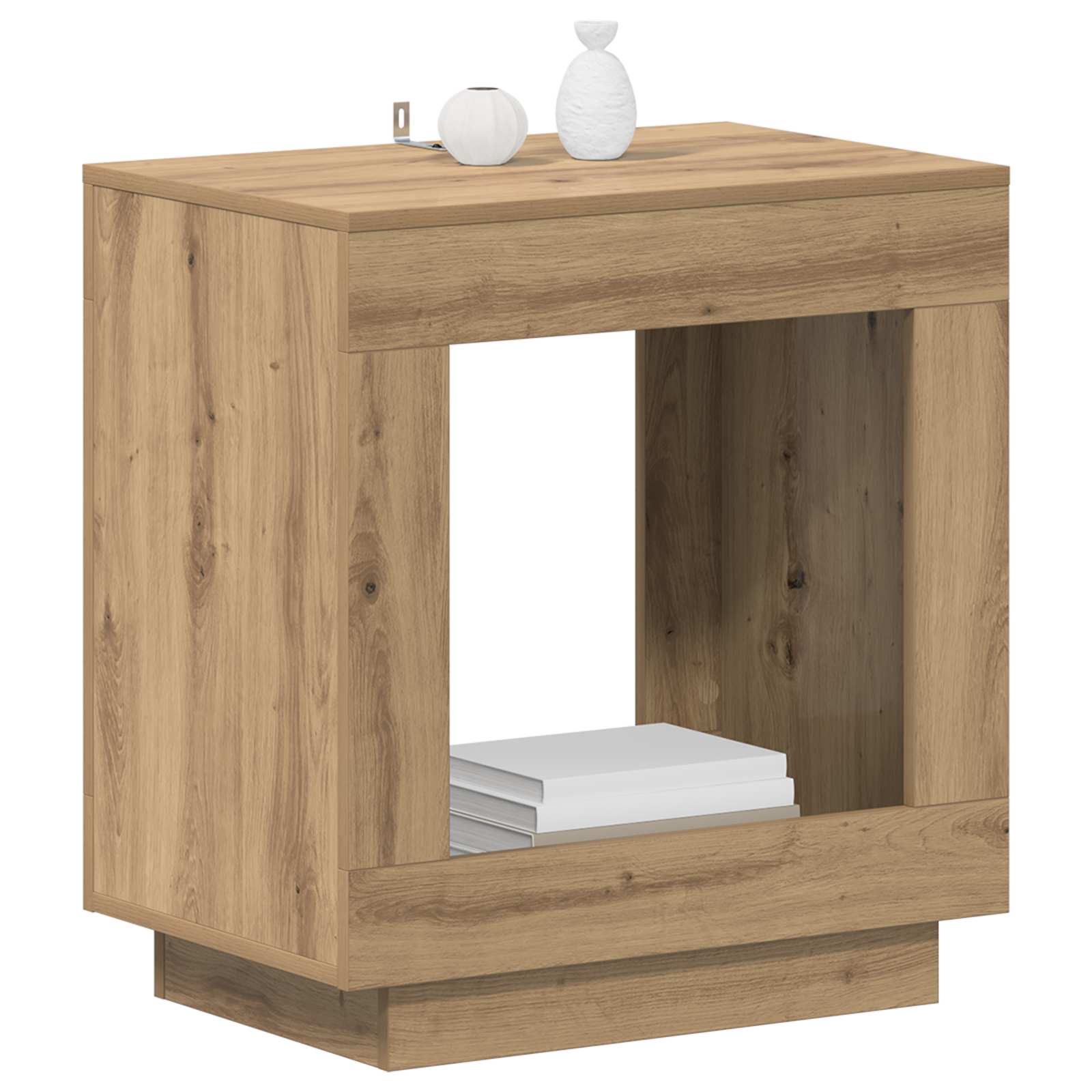 Τραπεζάκι Πλευράς Artisan Δρυς 60 x 40 x 65 εκ. - Pakobazaar