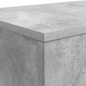 Τραπεζάκι σαλονιού Γκρι Σκυροδέματος 102 x 35 x 75 εκ - Pakobazaar