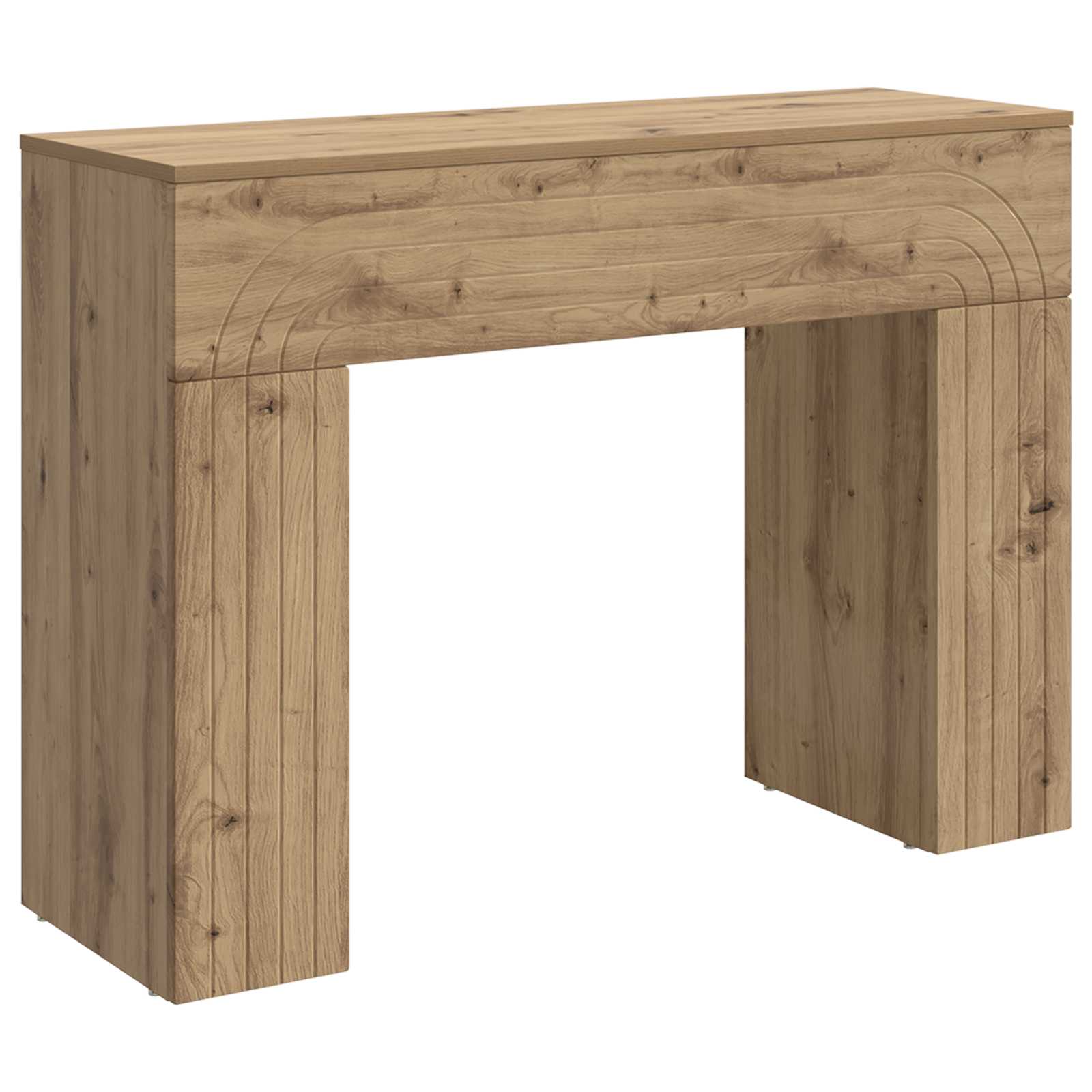 Τραπεζάκι σαλονιού Artisan Δρυς 102 x 35 x 75 εκ - Pakobazaar
