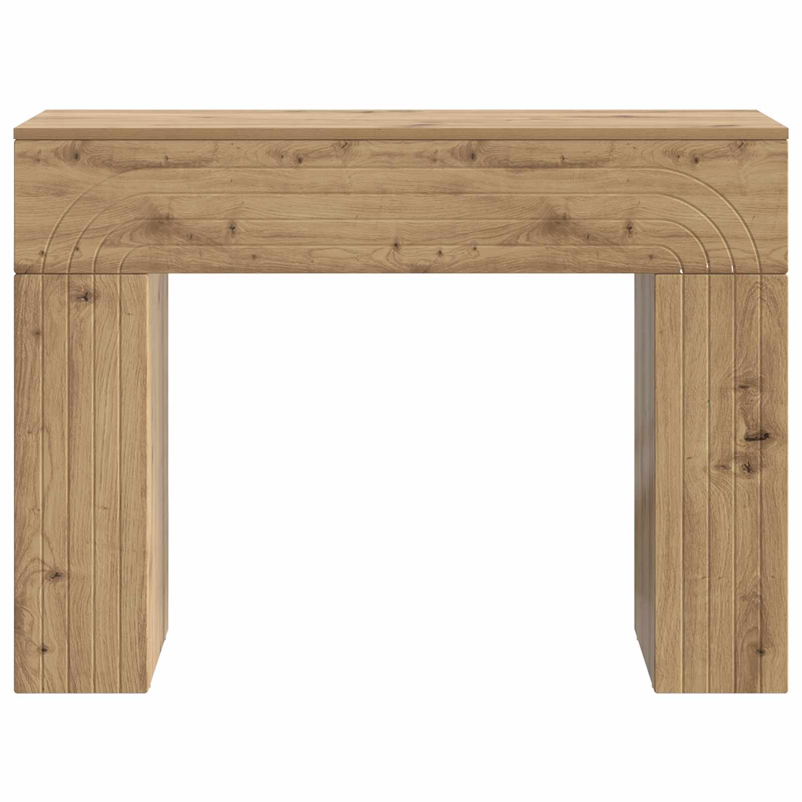 Τραπεζάκι σαλονιού Artisan Δρυς 102 x 35 x 75 εκ - Pakobazaar