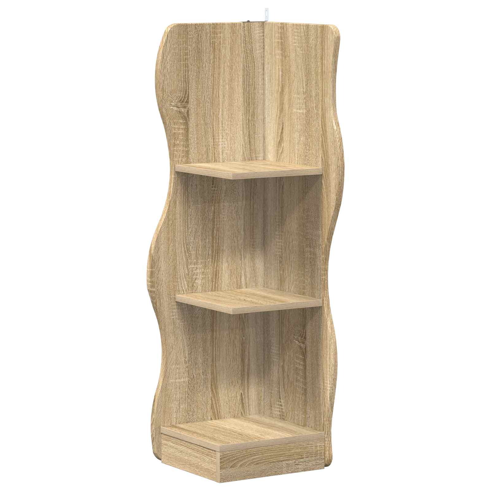 Γωνιακό ράφι Sonoma Δρυς 34 x 33 x 102 εκ Επεξεργασμένο Ξύλο - Pakobazaar