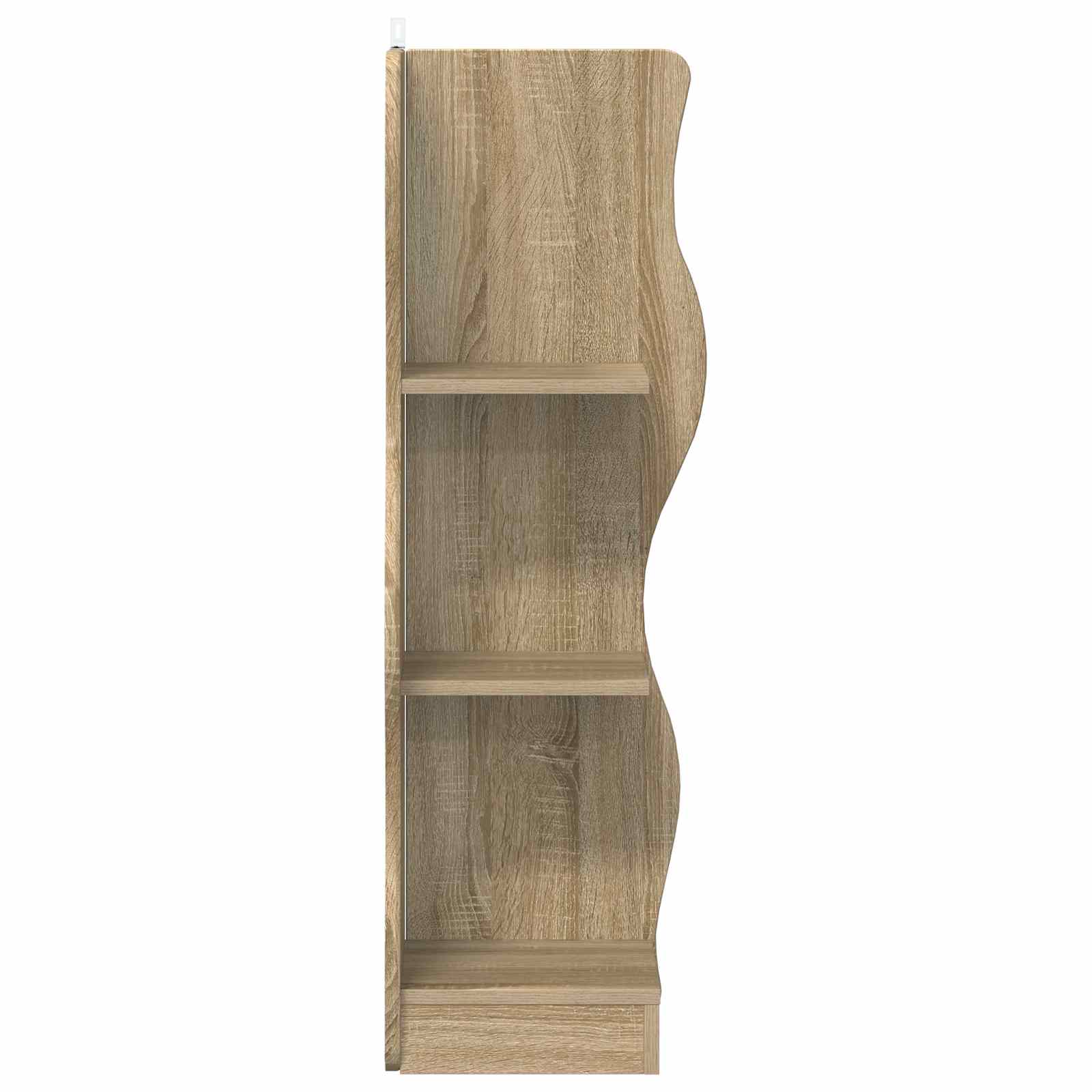 Γωνιακό ράφι Sonoma Δρυς 34 x 33 x 102 εκ Επεξεργασμένο Ξύλο - Pakobazaar