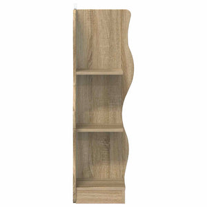 Γωνιακό ράφι Sonoma Δρυς 34 x 33 x 102 εκ Επεξεργασμένο Ξύλο - Pakobazaar
