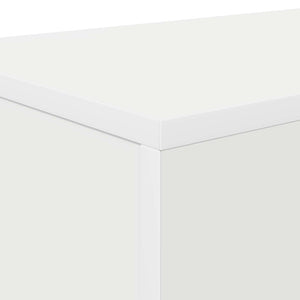Λευκός 101 x 30 x 74 εκ - Pakobazaar