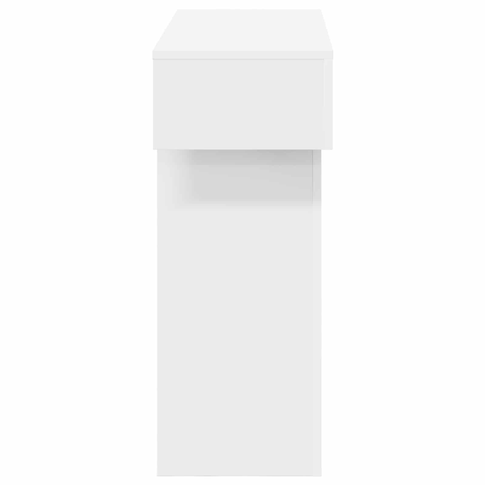 Λευκός 101 x 30 x 74 εκ - Pakobazaar