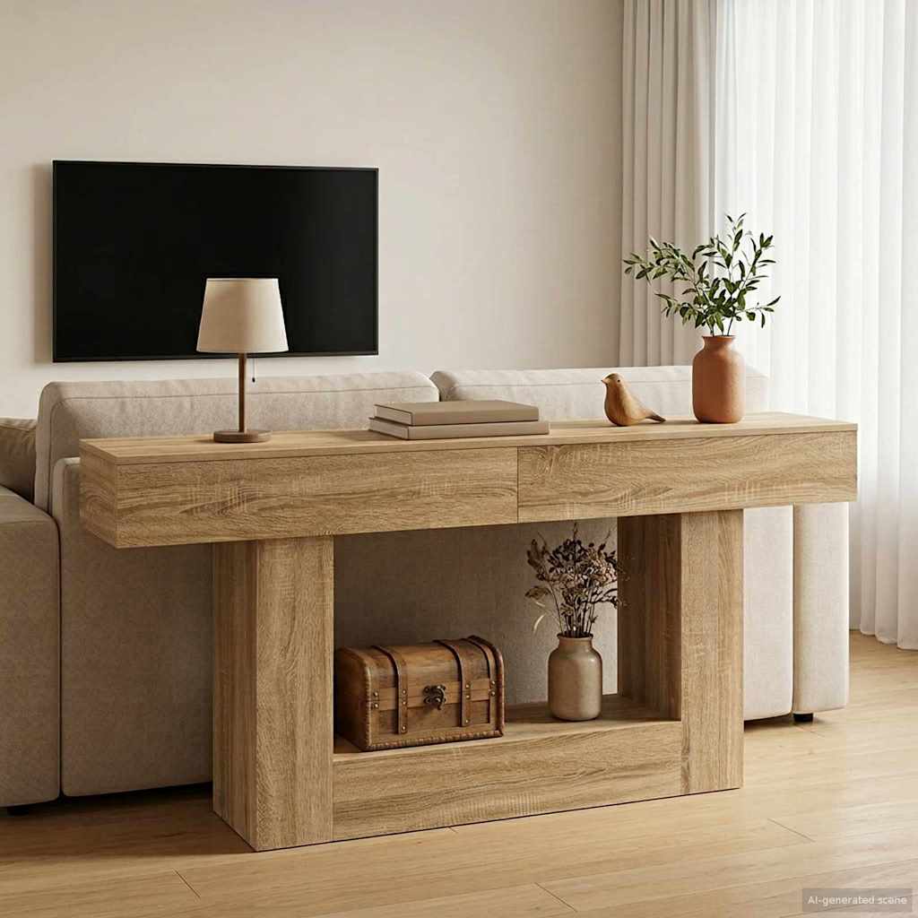 Δρύς Sonoma 160 x 30 x 74 εκ - Pakobazaar