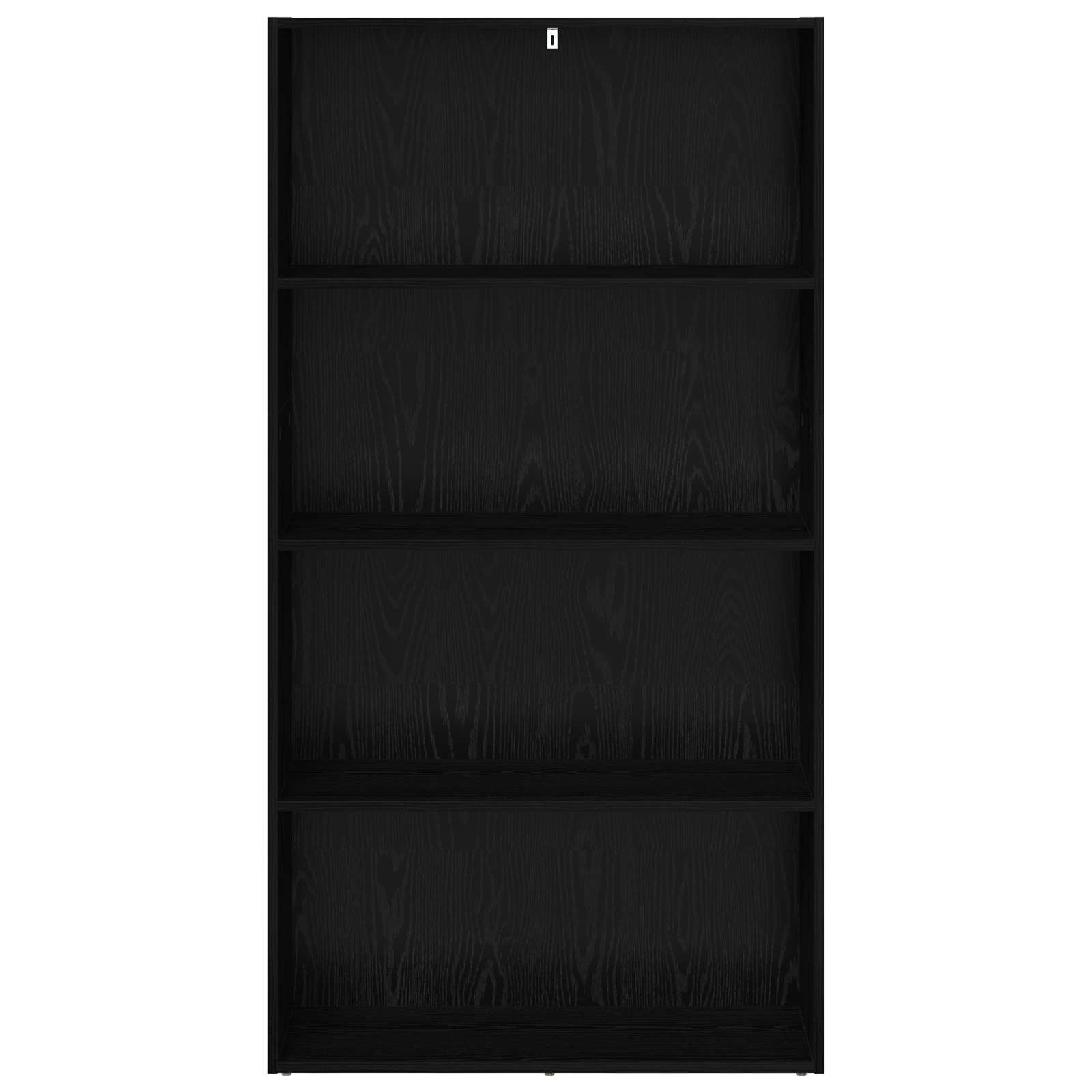 Αυτόνομη Βιβλιοθήκη Μαύρη Οξυά 80 x 30 x 152 εκ