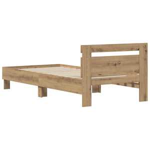 Σκελετός Κρεβατιού Artisan Oak 75 x 190 cm Επεξεργασμένο ξύλο - Pakobazaar
