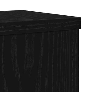 Βάση φυτών 2 pcs Μαύρη Οξυά 15 x 15 x 20 εκ. Επεξεργασμένο ξύλο - Pakobazaar