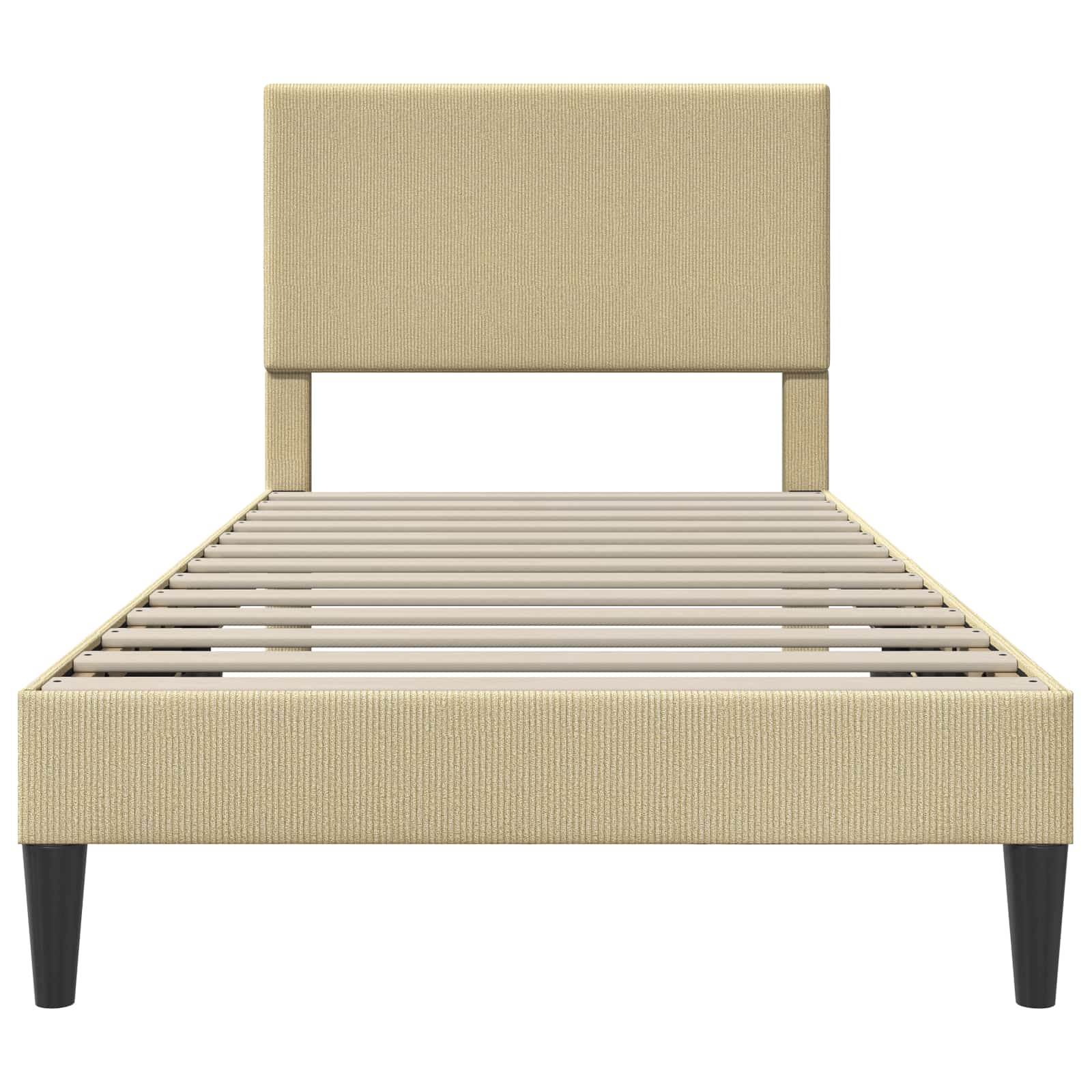 Σκελετός Κρεβατιού με κεφαλάρι Ανοιχτό Πράσινο Γκρι 80 x 200 cm - Pakobazaar
