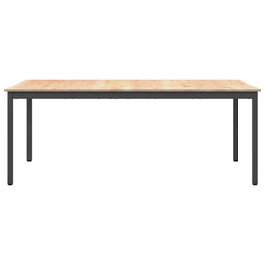 Τραπεζαρία Φυσικό 200 x 100 x 75 cm Στερεά ξυλεία πεύκου - Pakobazaar