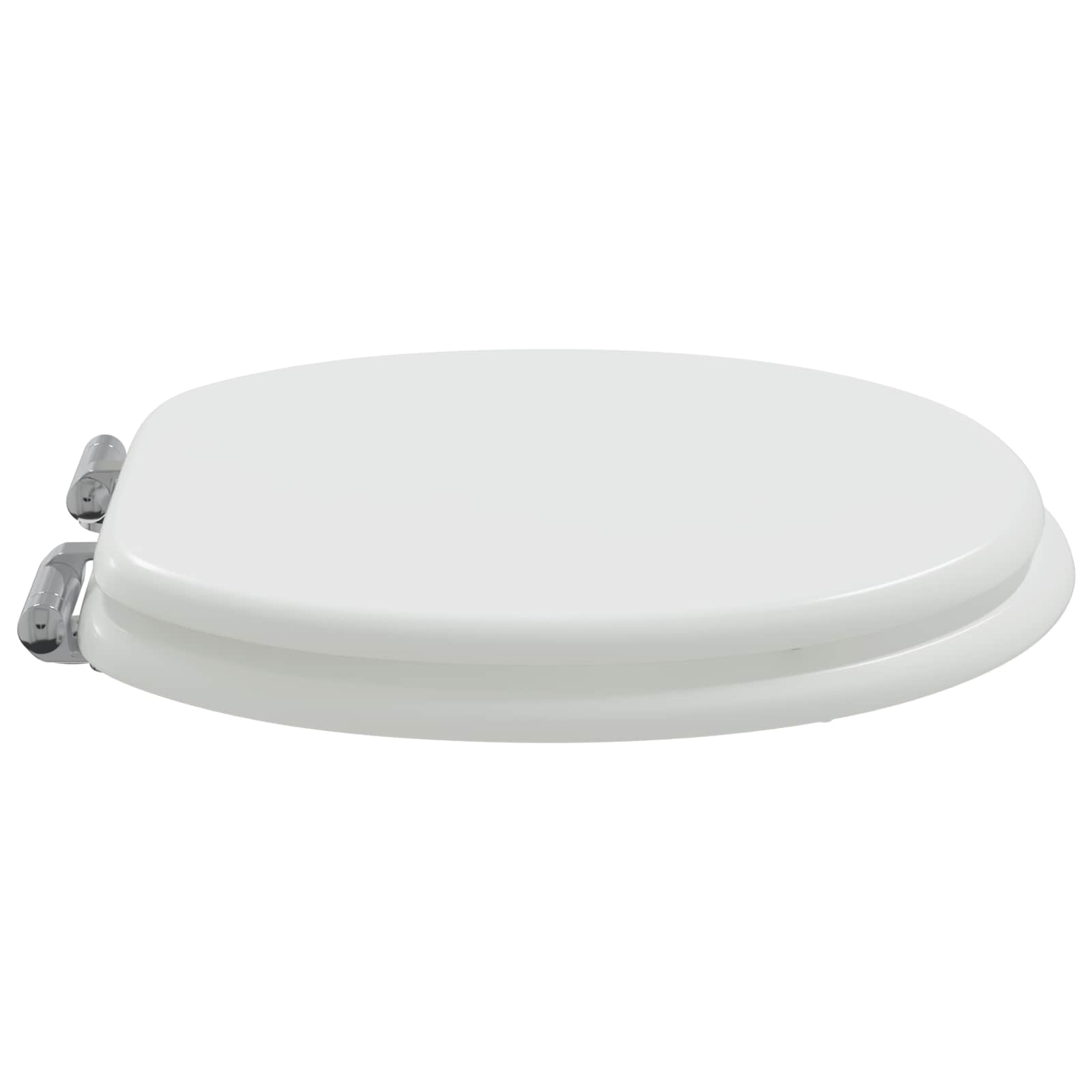 Μαλακή κλειστή λεκάνη 2 pcs Λευκός 44 x 38 εκ. Πίνακας MDF - Pakobazaar