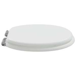 Μαλακή κλειστή λεκάνη 2 pcs Λευκός 44 x 38 εκ. Πίνακας MDF - Pakobazaar