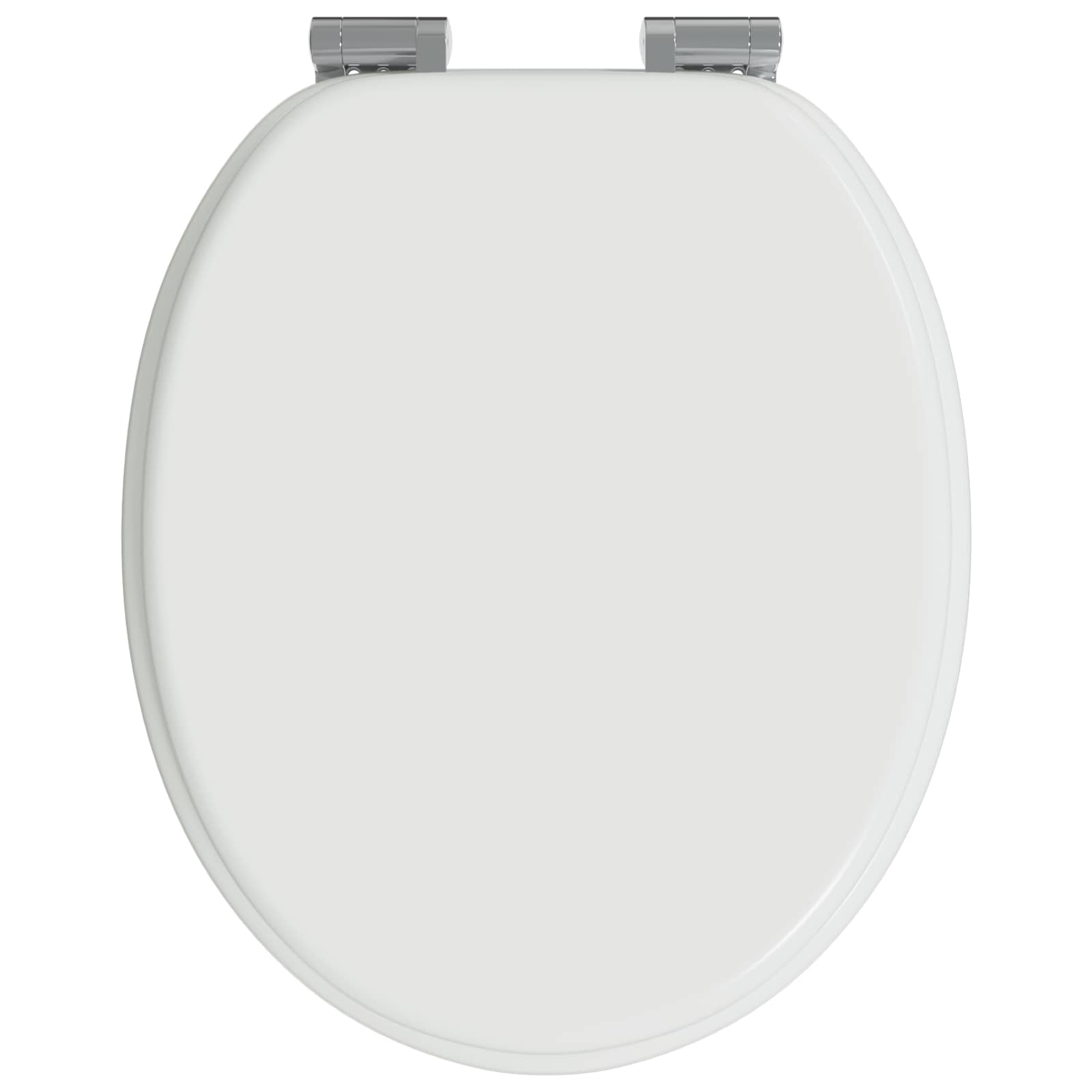 Μαλακή κλειστή λεκάνη 2 pcs Λευκός 44 x 38 εκ. Πίνακας MDF - Pakobazaar