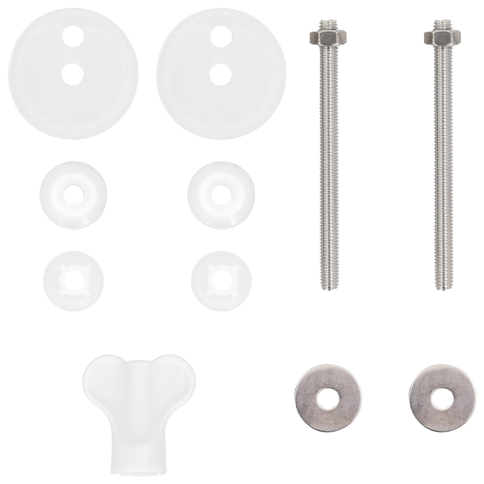 Μαλακή κλειστή λεκάνη 2 pcs Μαύρο 44 x 38 εκ. Πίνακας MDF - Pakobazaar