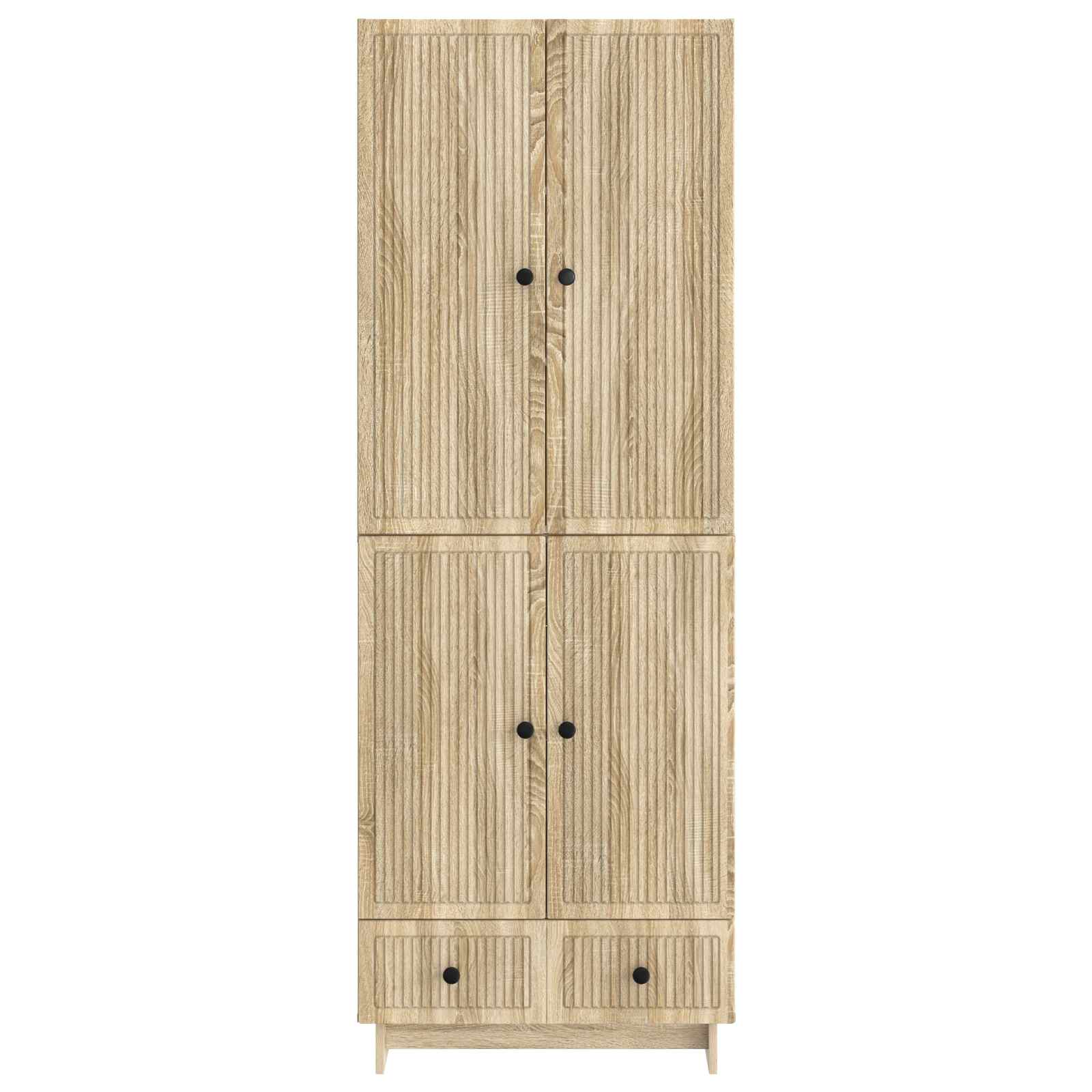 Σέτ Ντουλαπιών 2 pcs Sonoma Δρυς 66 x 34,5 x 95 εκ. - Pakobazaar