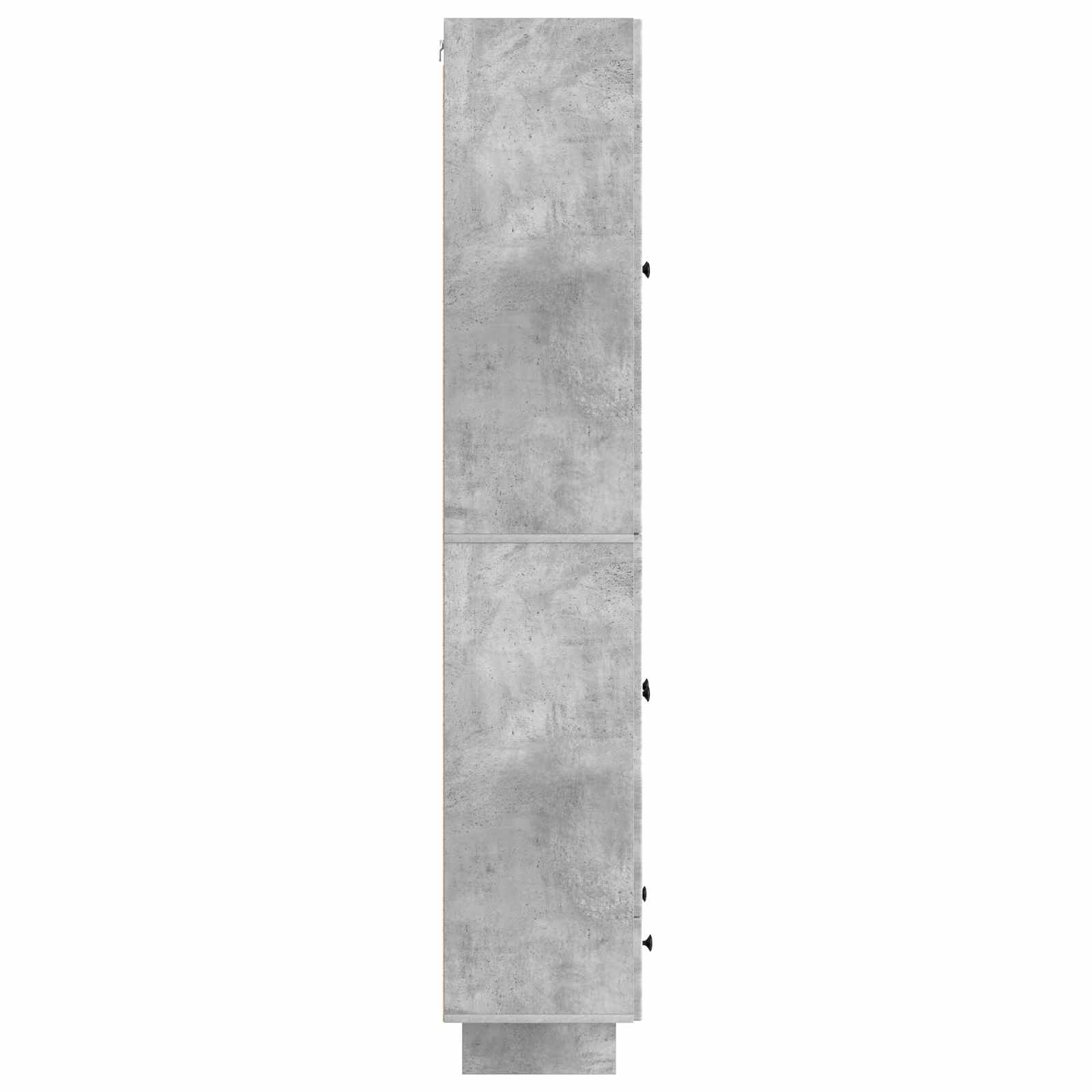 Σέτ Ντουλαπιών 2 pcs Γκρι Σκυροδέματος 66 x 34,5 x 95 εκ. - Pakobazaar
