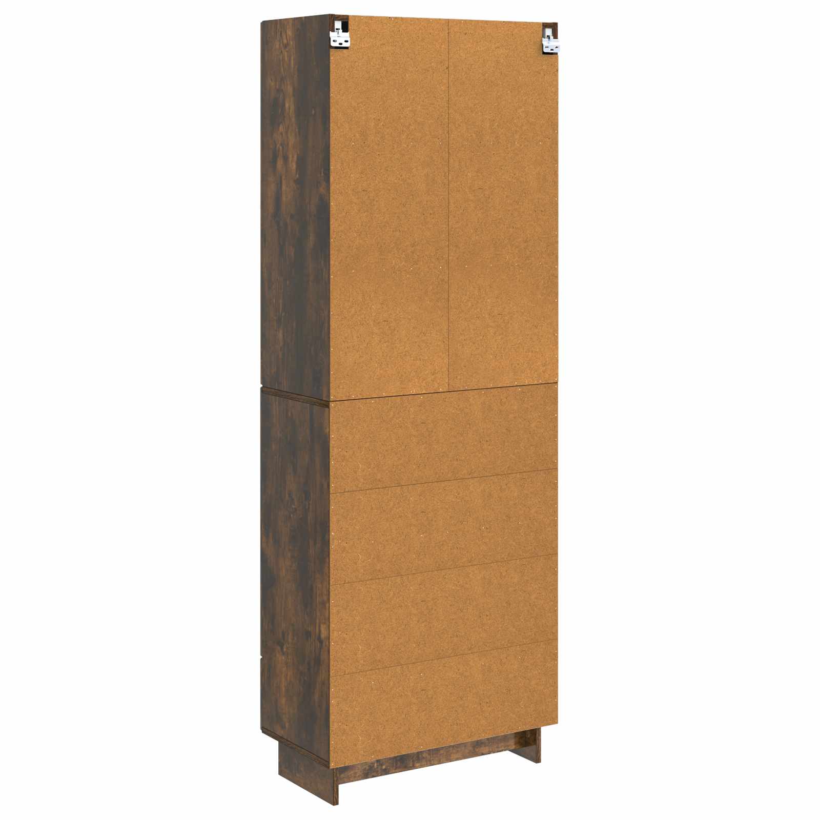 Σέτ Ντουλαπιών 2 pcs Καπνισμένο Ξύλο Δρυός 66 x 34,5 x 95 εκ. - Pakobazaar