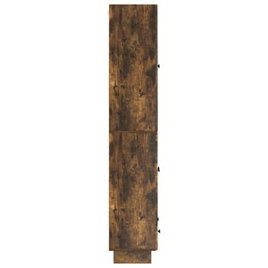 Σέτ Ντουλαπιών 2 pcs Καπνισμένο Ξύλο Δρυός 66 x 34,5 x 95 εκ. - Pakobazaar