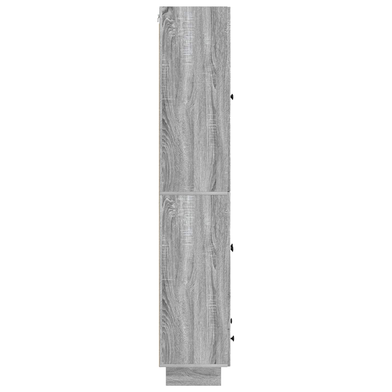 Σέτ Ντουλαπιών 2 pcs Γκρι Sonoma 66 x 34,5 x 95 εκ. - Pakobazaar
